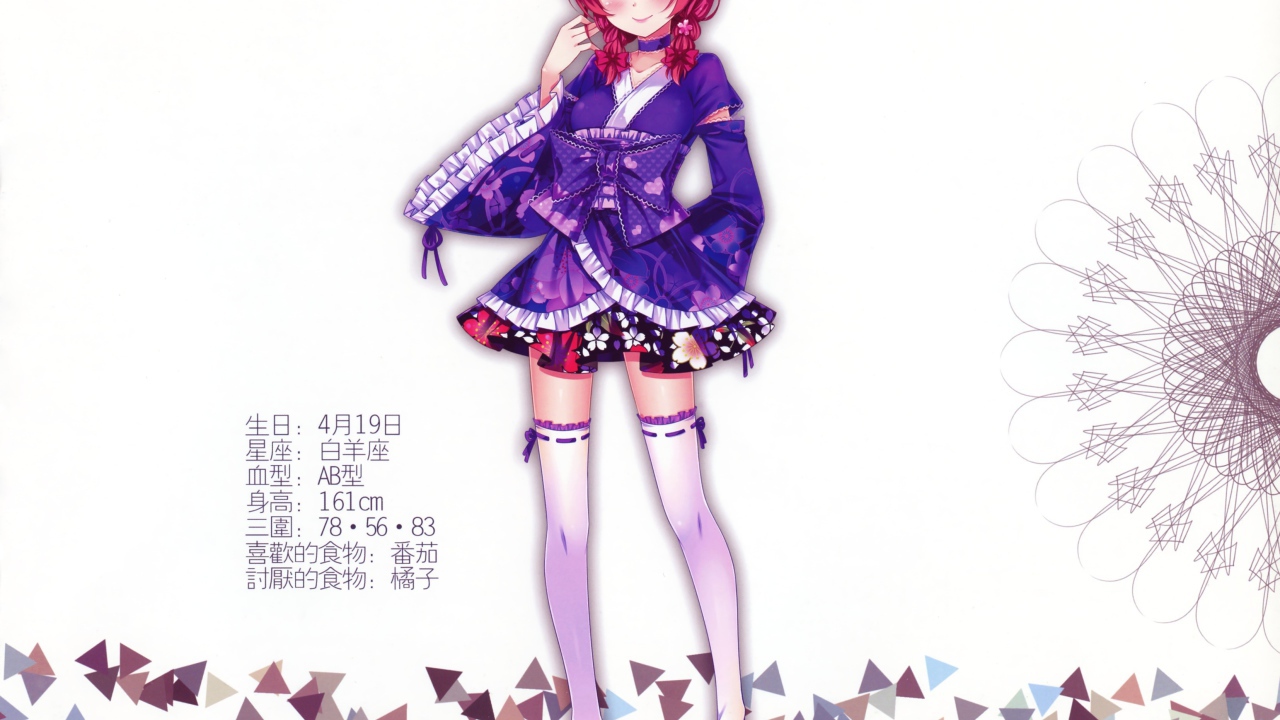 Нишикино Маки персонаж аниме Love Live