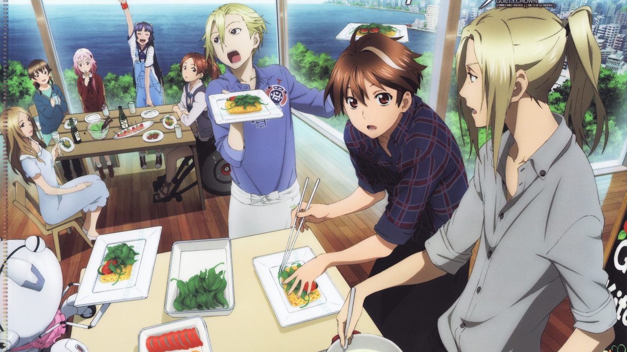 Люди в кафе, аниме Корона грешника