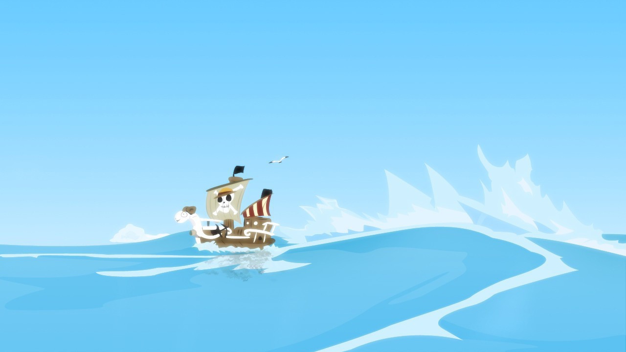 Пиратский корабль в аниме Большой куш