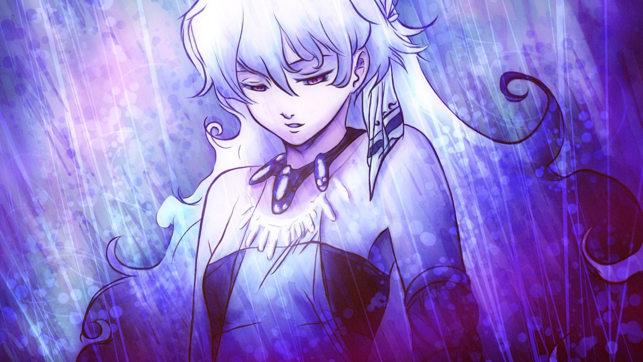 Грустная девушка из аниме Тэнгэн Топпа Гуррен-Лаганн