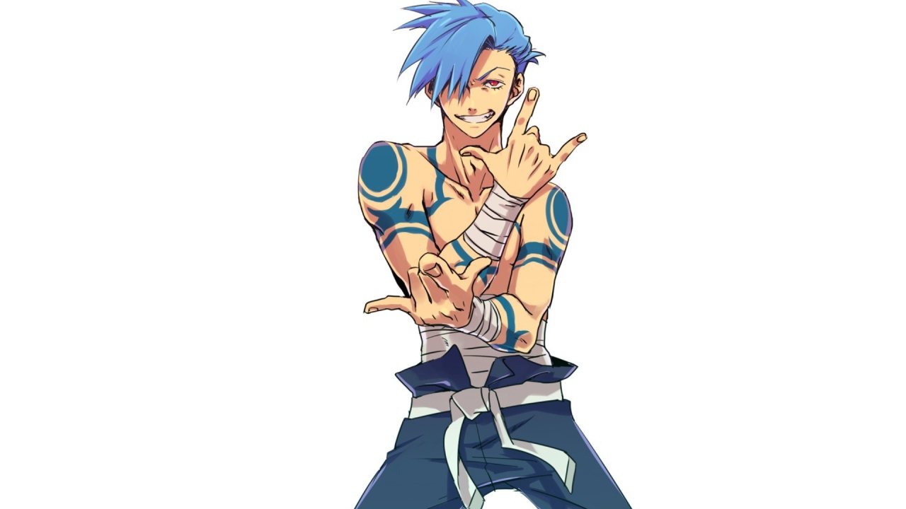 Парень из аниме Гуррен-Лаганн