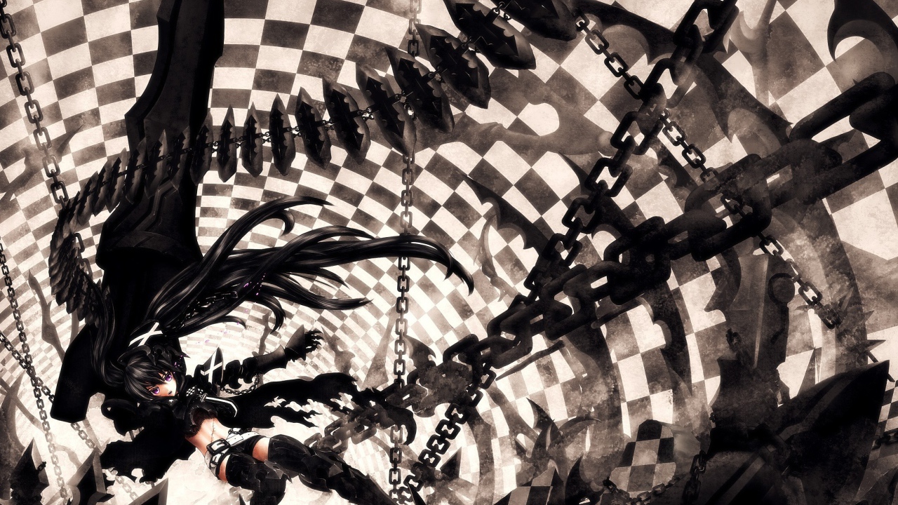 Сериал аниме Black Rock Shooter