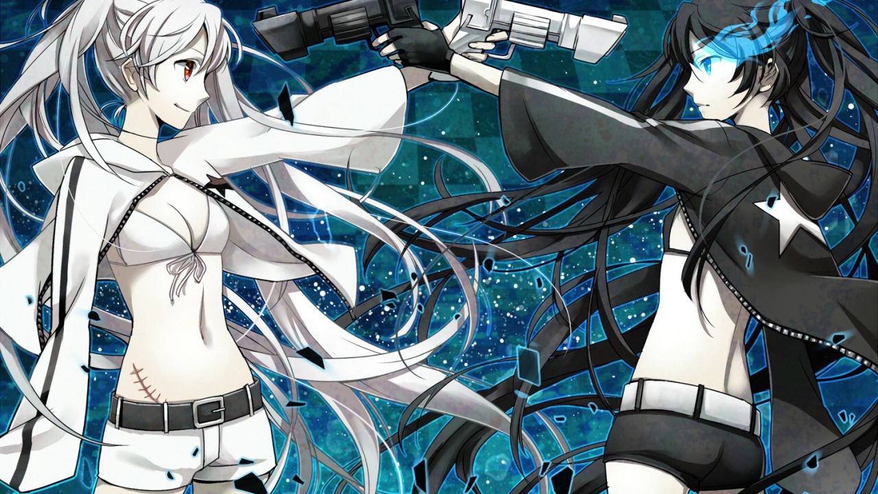 Ситуация в аниме Black Rock Shooter