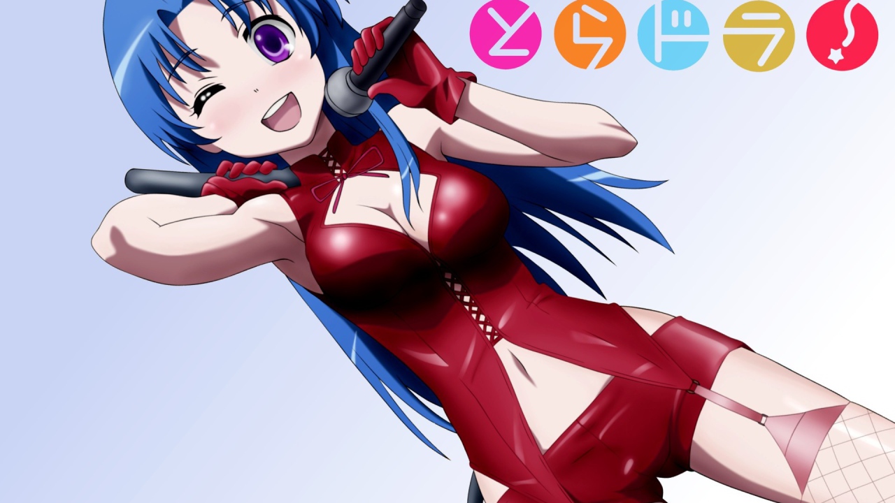 Аниме девушка Toradora