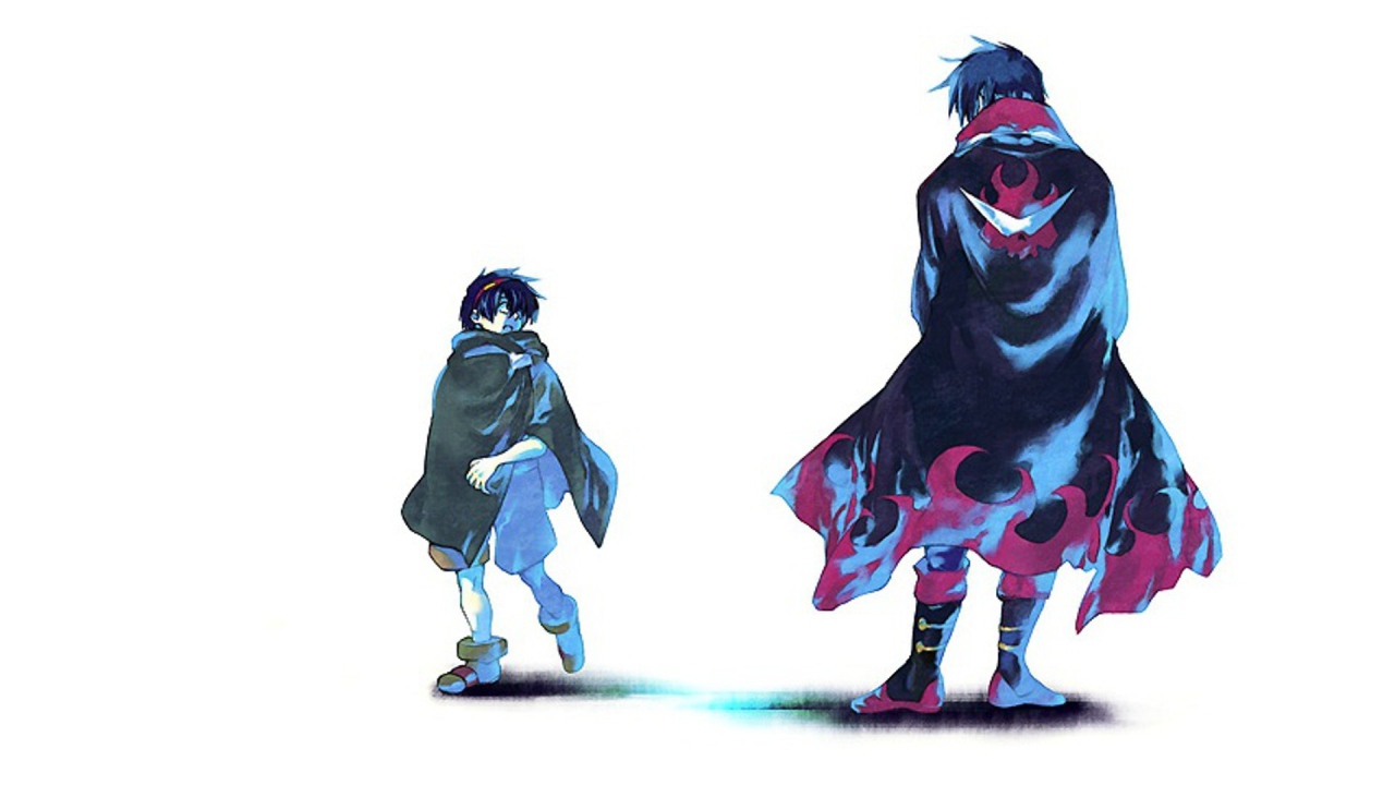 Два персонажа аниме Гуррен-Лаганн