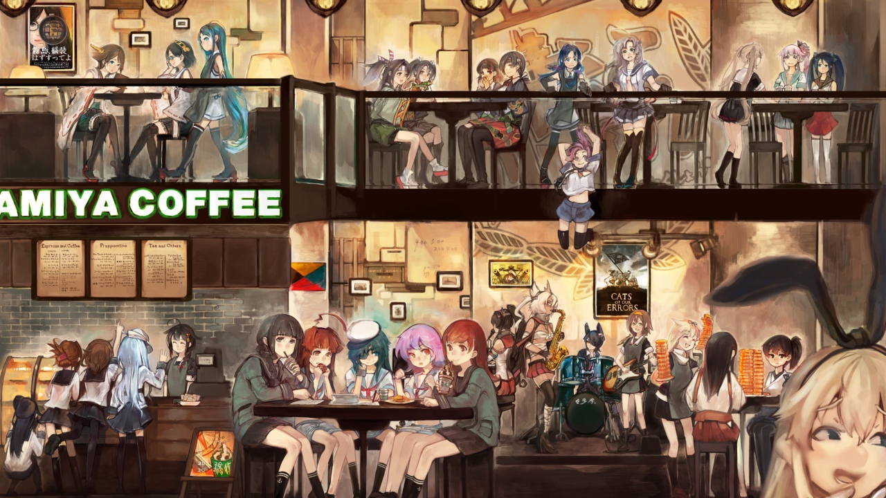 Мир аниме Kantai Collection