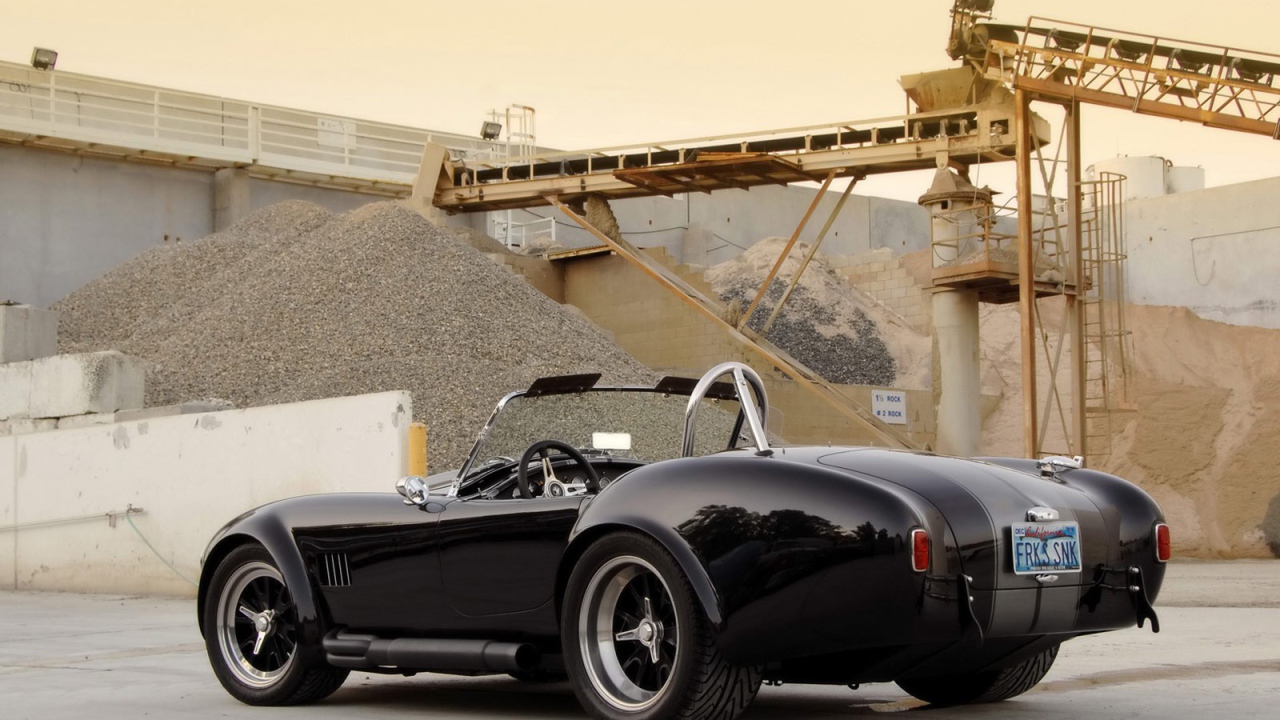 Ретро авто Шелби кобра