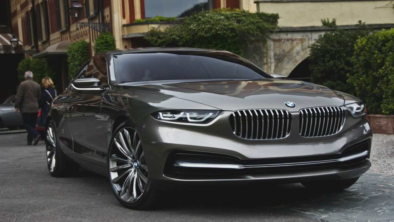 Красивый BMW Pininfarina Gran Lusso Coupe