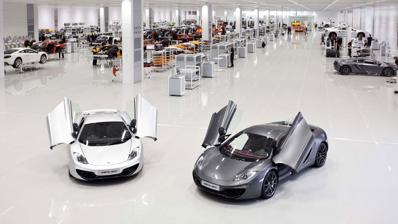 Factory car McLaren