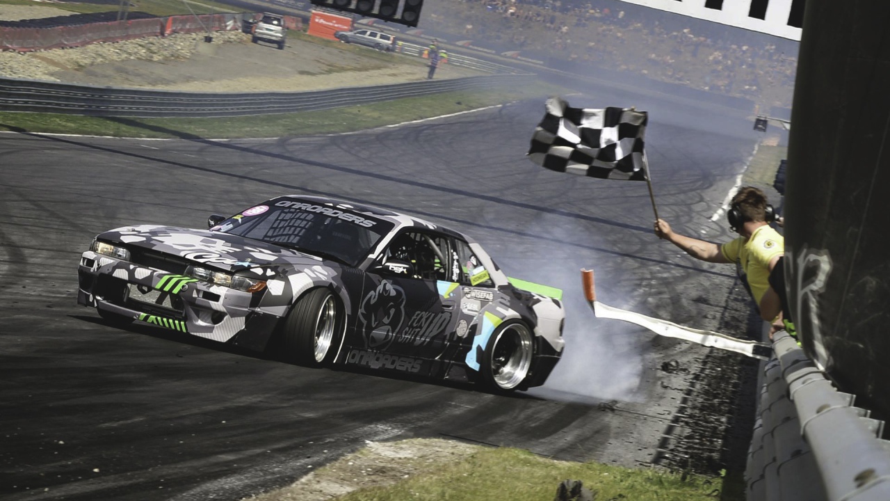 Финиш гоночного Nissan S13