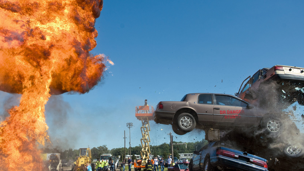 Работа каскадеров