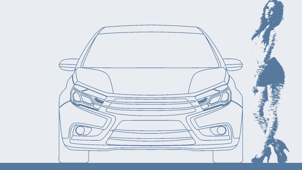 Изображение Лады Веста и девушки