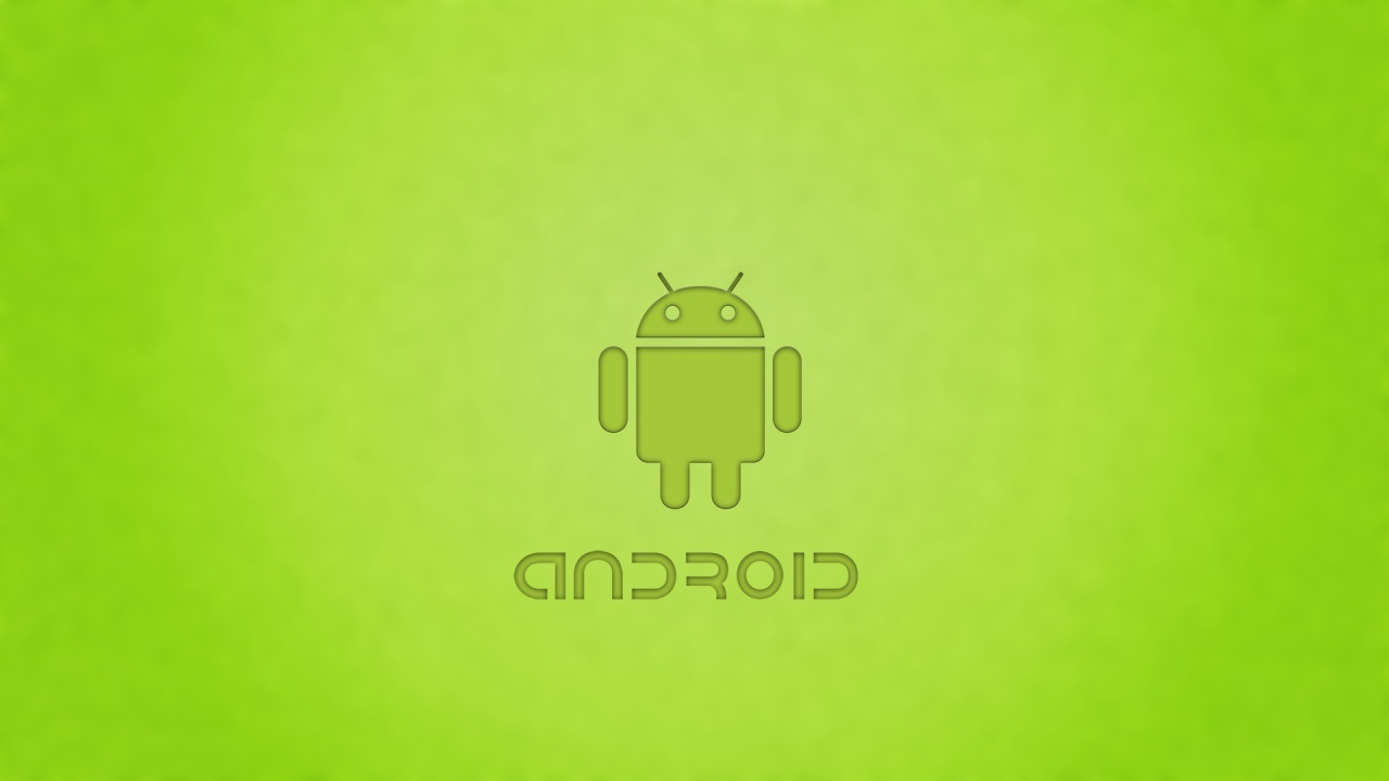 Фигурка Андроид, зеленый фон