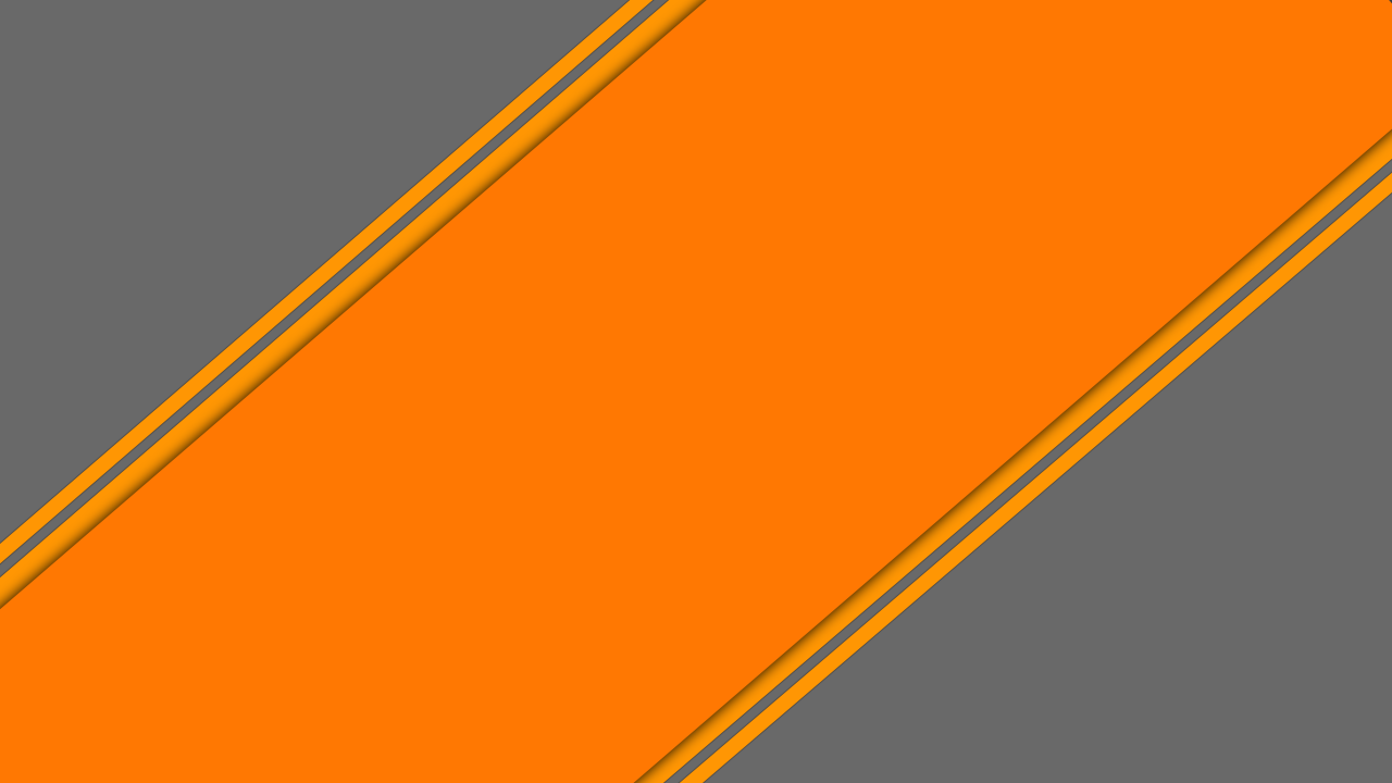 Bias orange stripe on a gray background