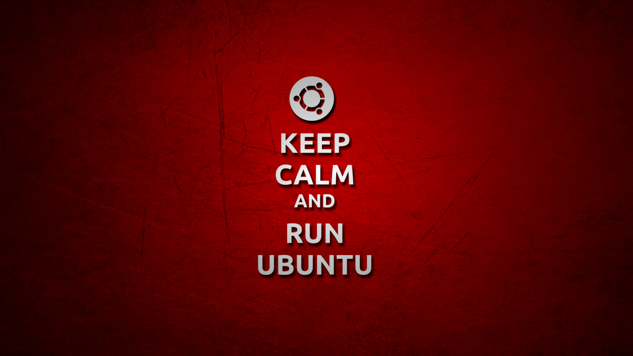 Сохраняйте спокойствие и запускайте Убунту