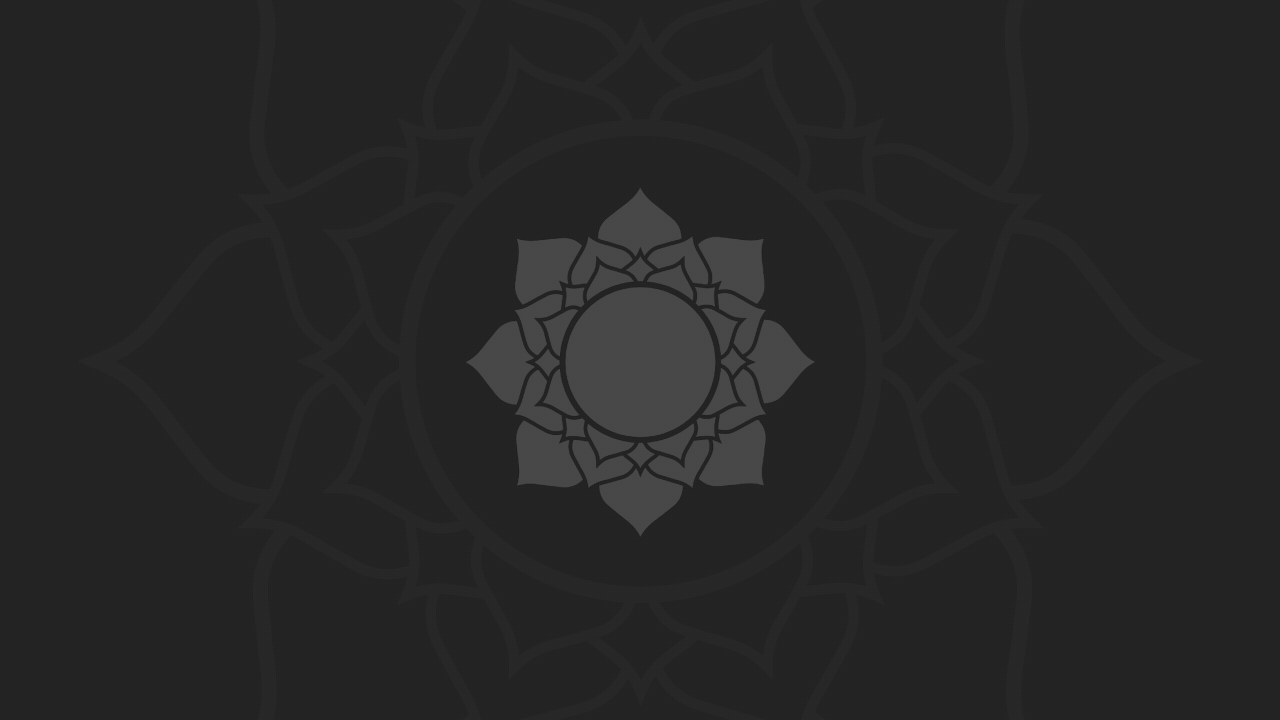 Цветок лотоса, темно серый фон