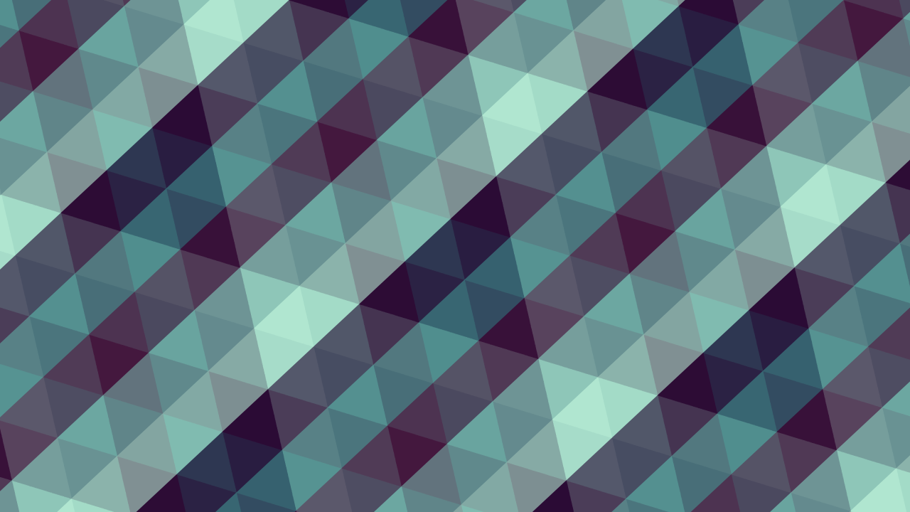 Орнамент из разноцветных треугольников