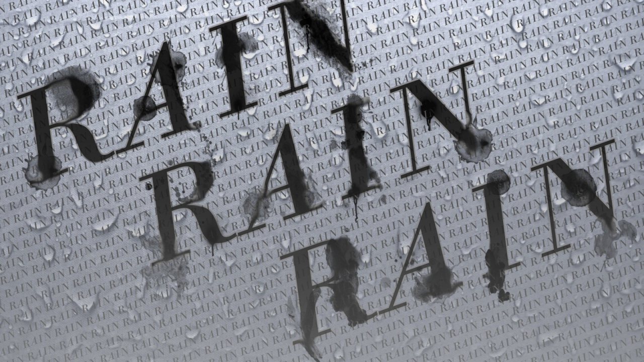 Дождь, сплошной дождь