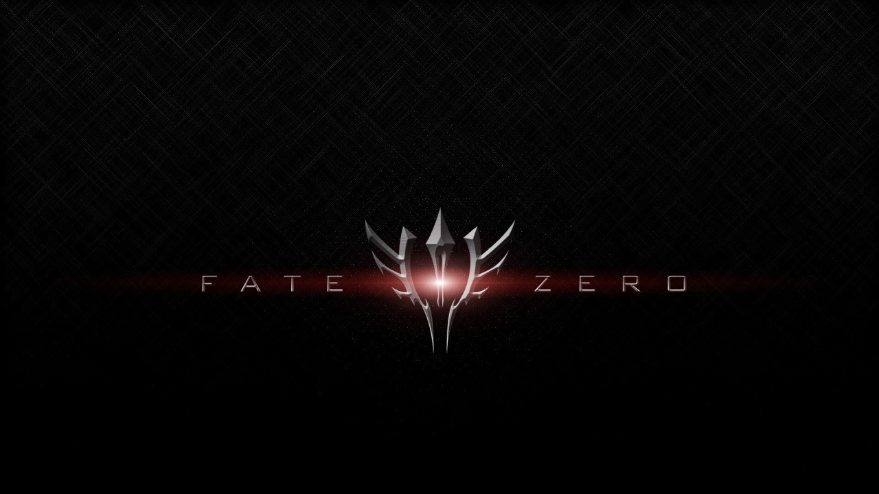 Красные буквы, аниме Fate-Zero