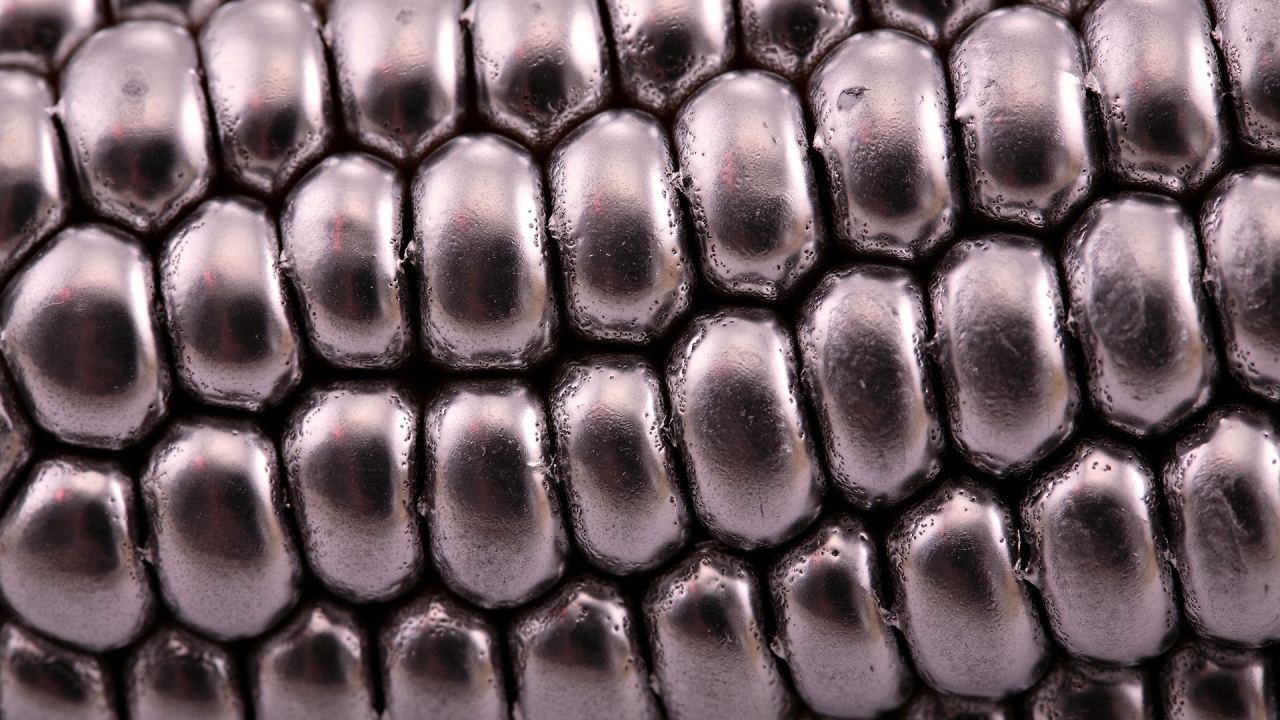 Круглые кусочки металла, фон