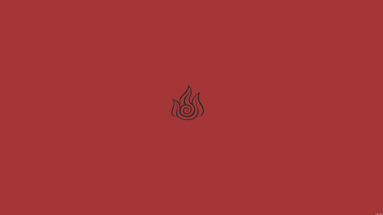 Символ огня, мультфильм Легенда об Аанге