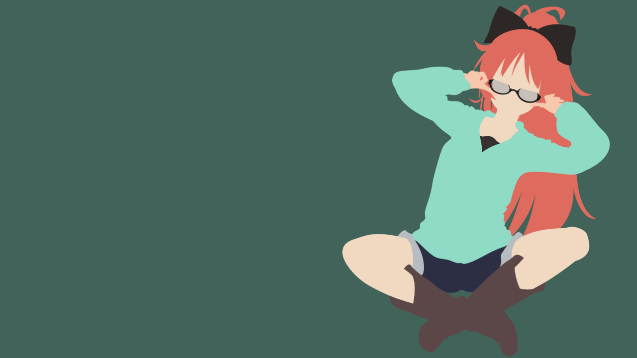 Векторное изображение аниме