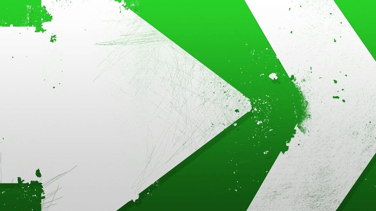 Белая стрела, зеленый фон