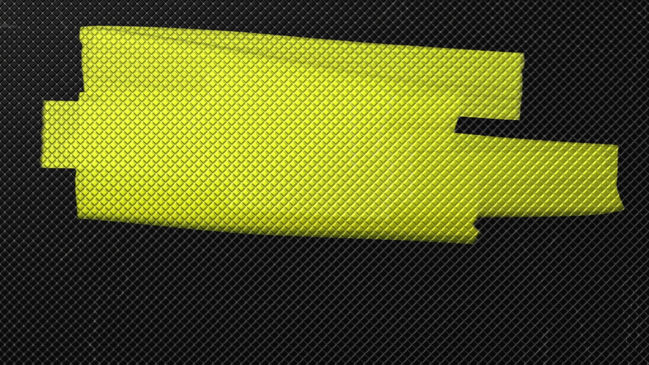 Желтая краска на сером фоне