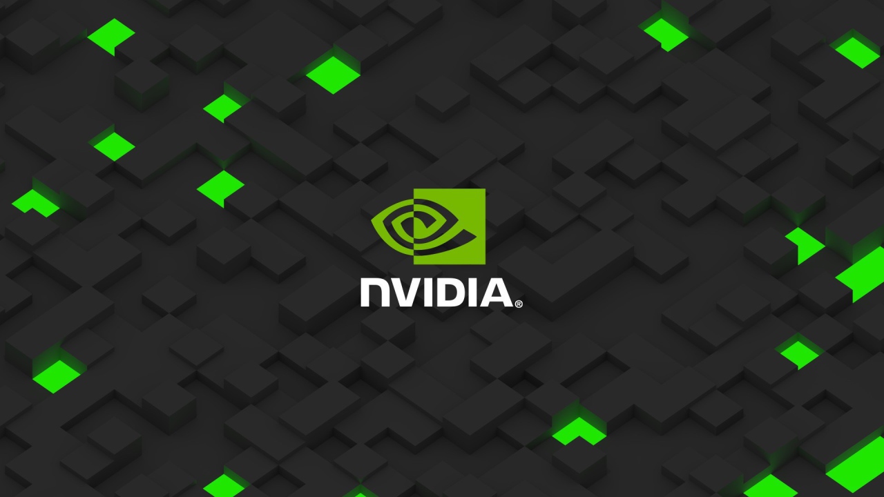 Логотип Nvidia в 3-Д