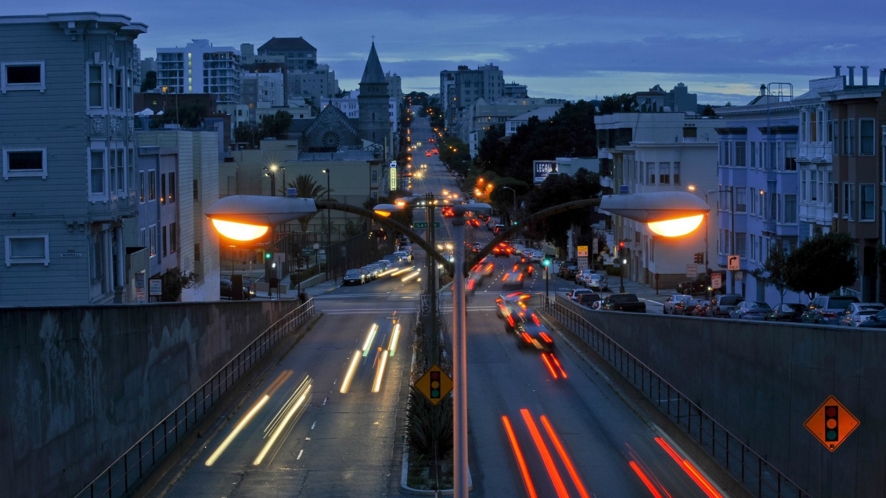 Район в Сан-Франциско Рашен-Хилл