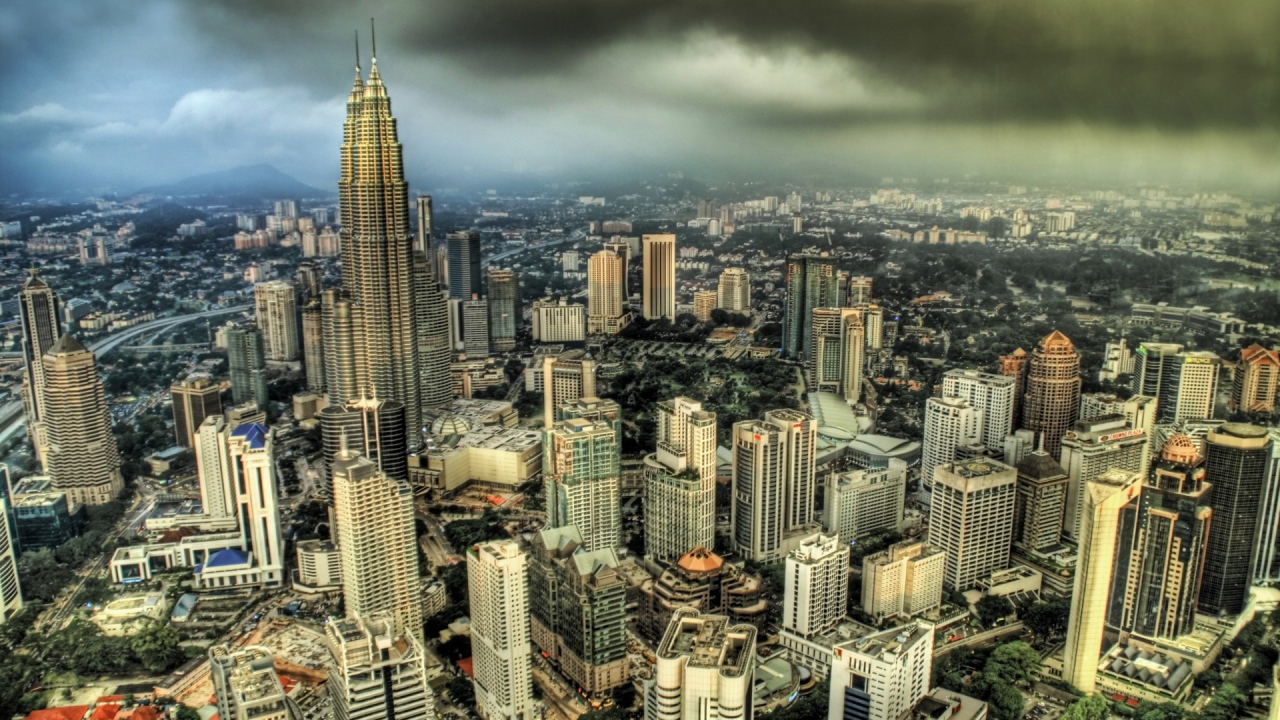 Панорама города Куала-Лумпур