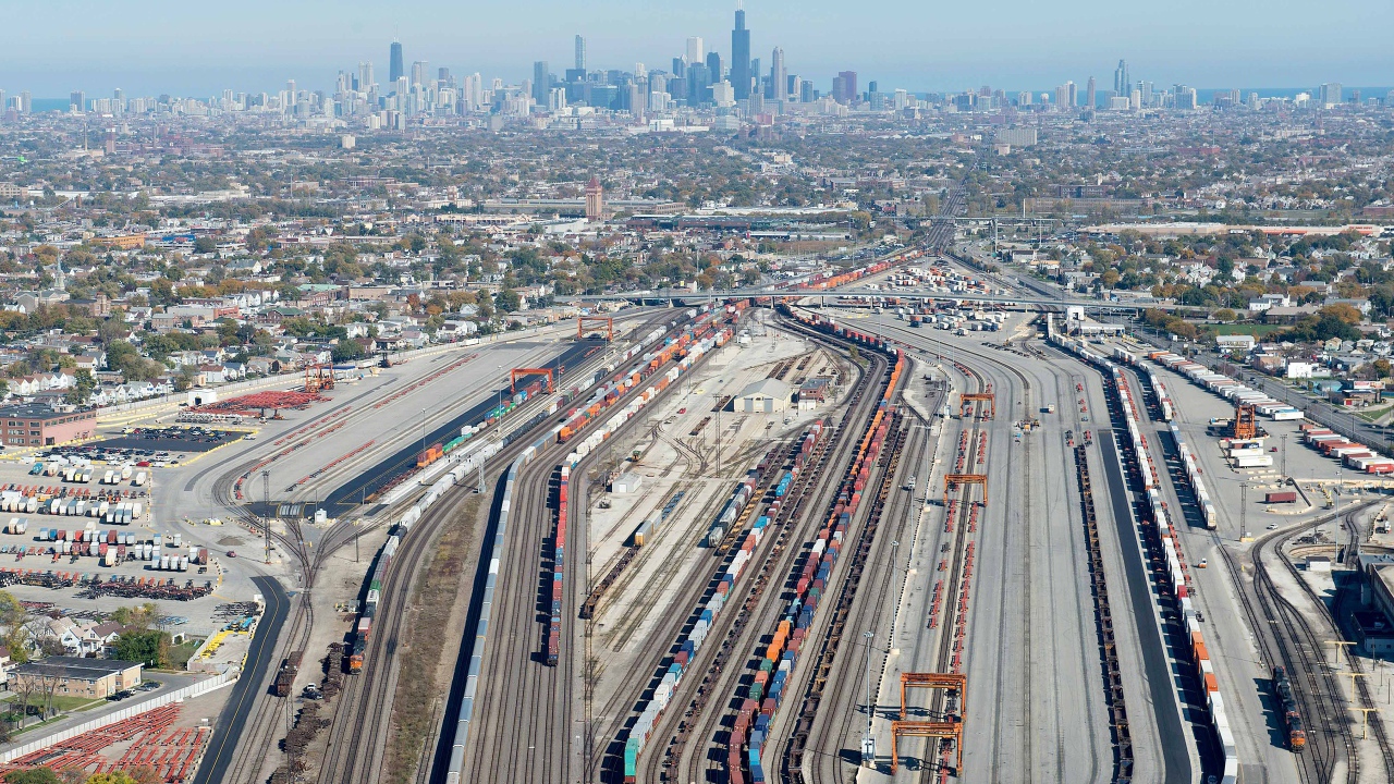 Железная дорога в Чикаго