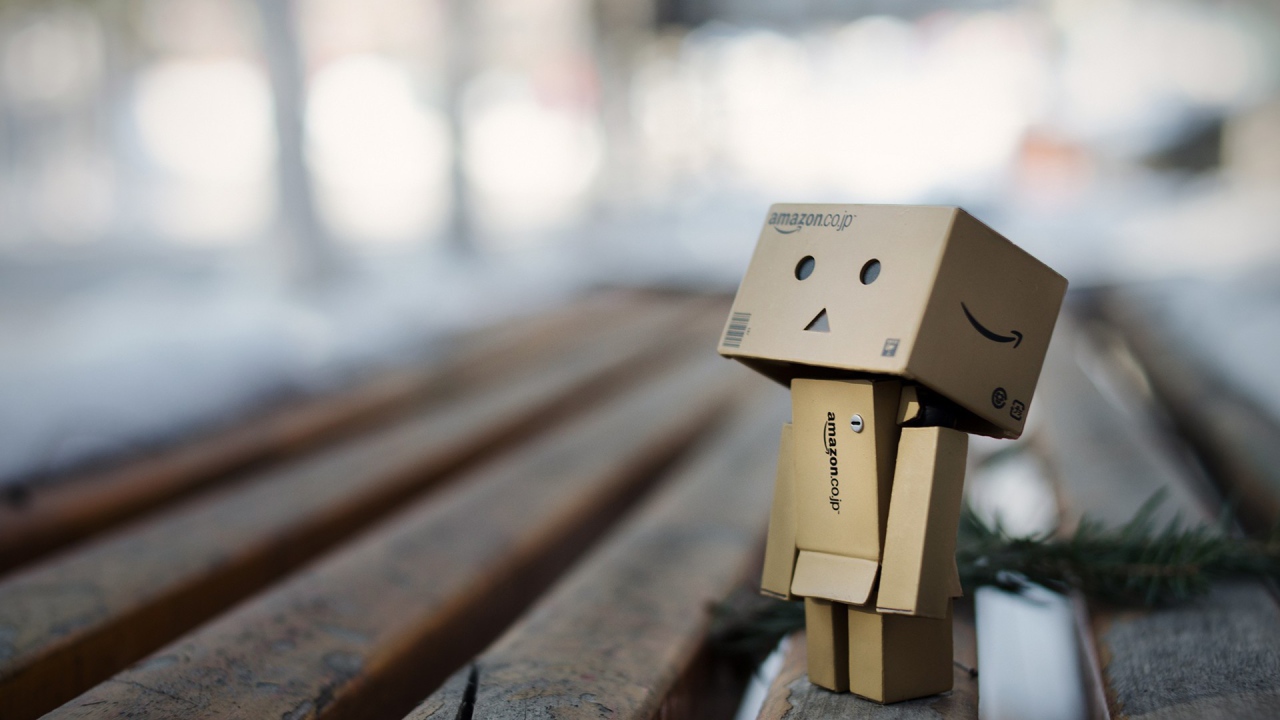 Картонный человечек от Амазон Ком