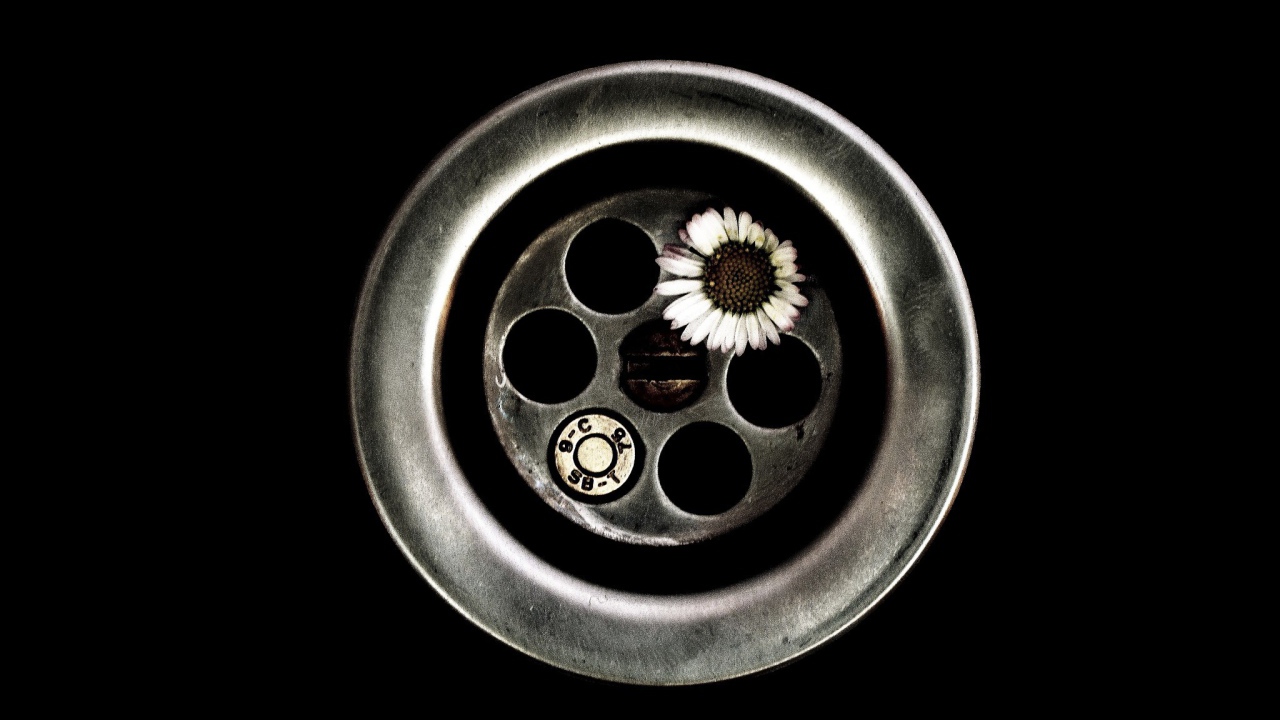 Цветок вместо пули в револьвере