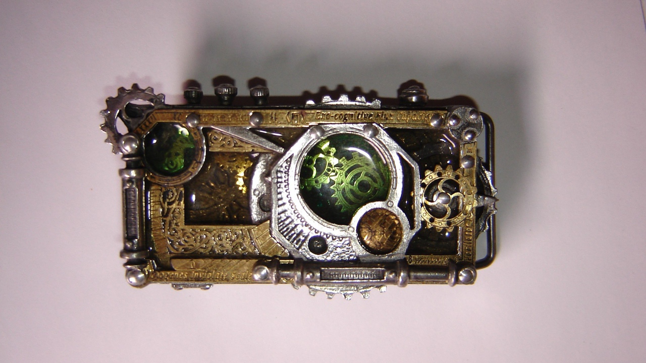 Фото механизма в стиле стимпанк