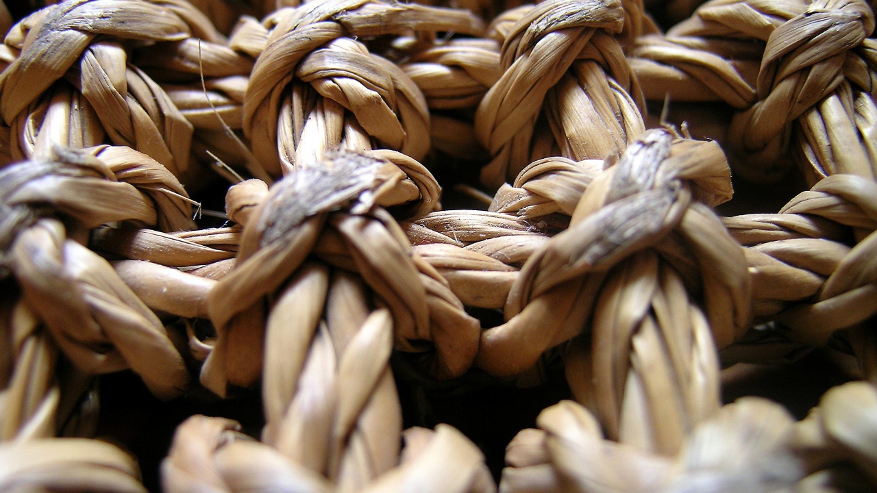 Структура плетеной корзины