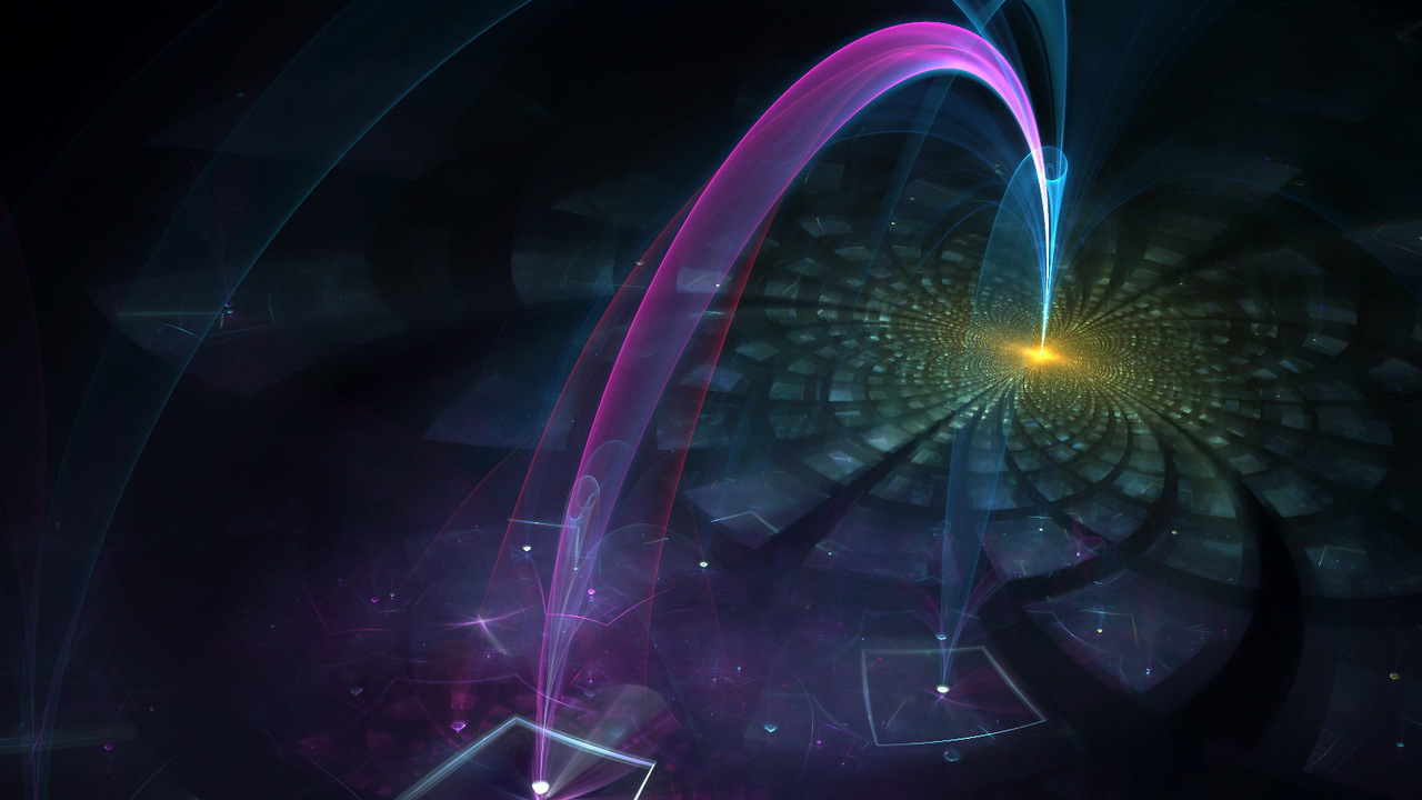 Дуги розового света