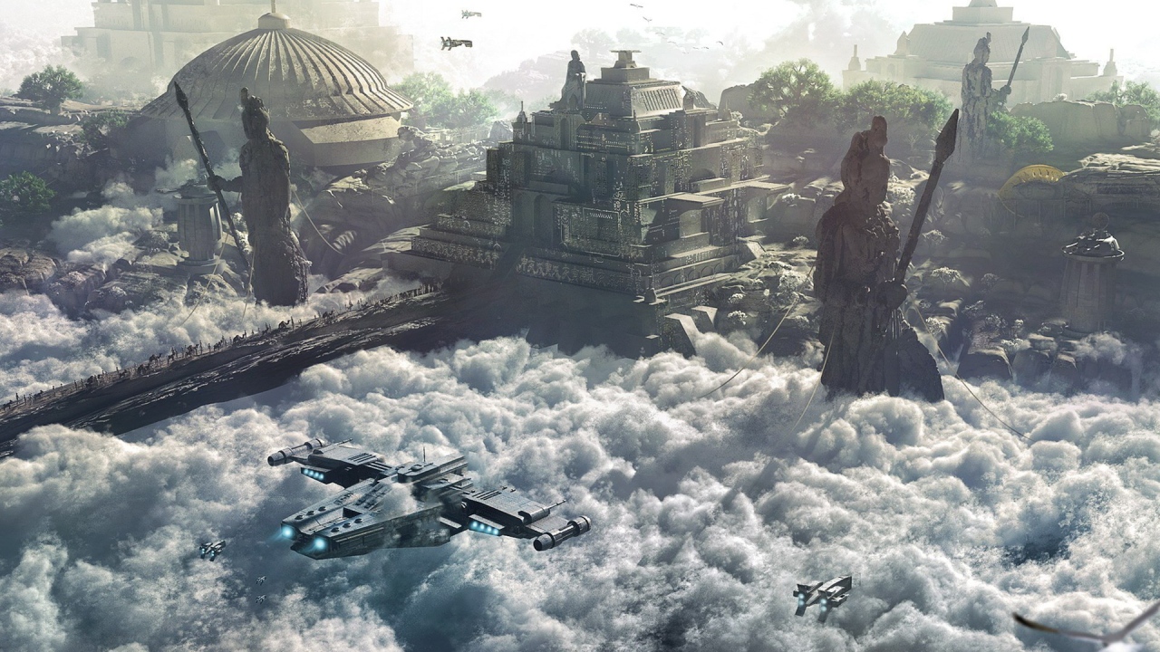 Древняя цивилизация в облаках