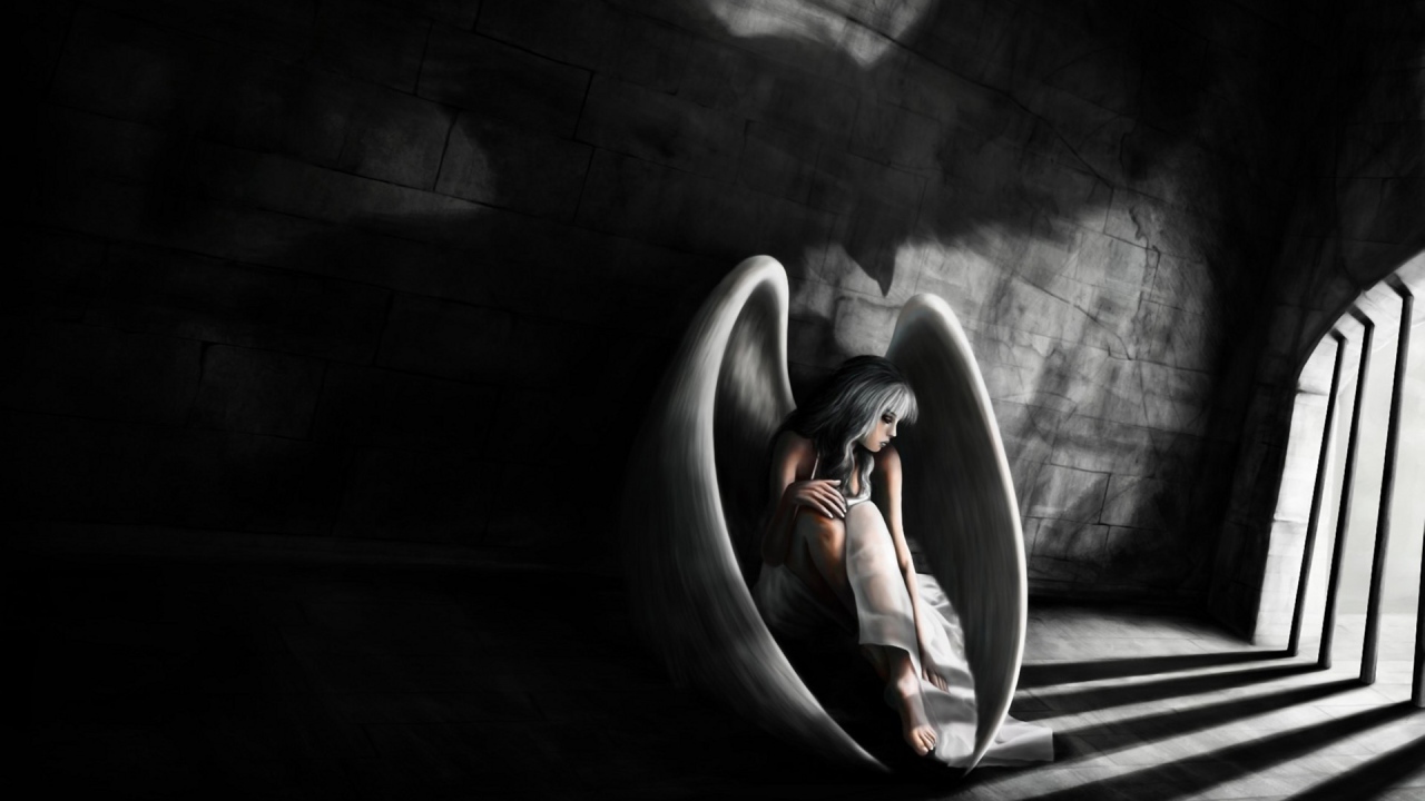 Ангел сложил крылья у темнице