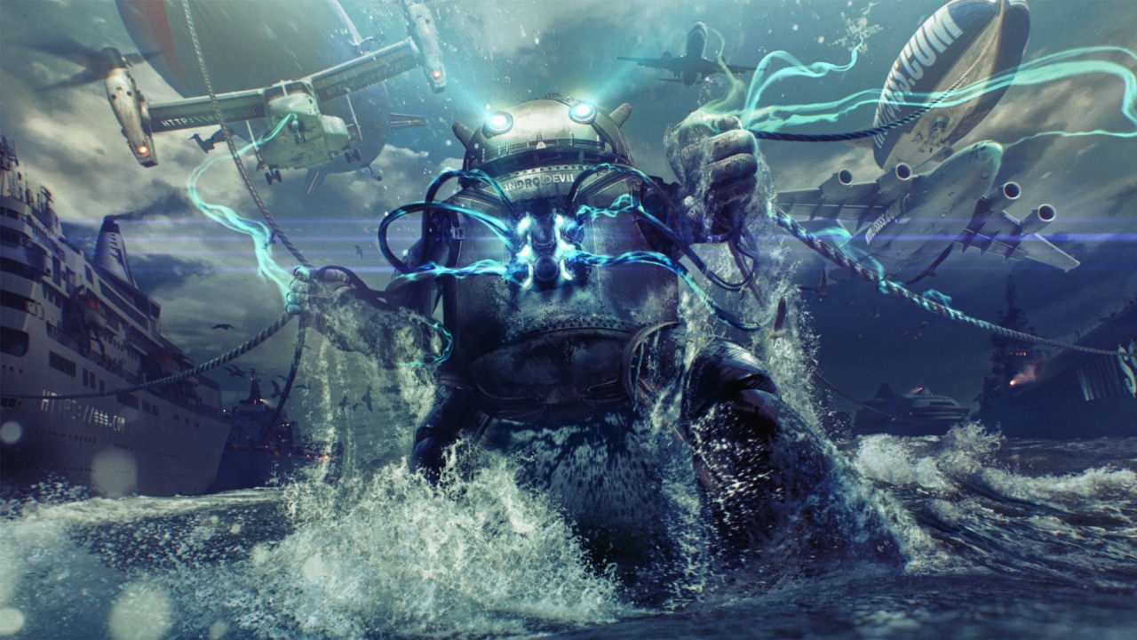 Злобный робот Андроид