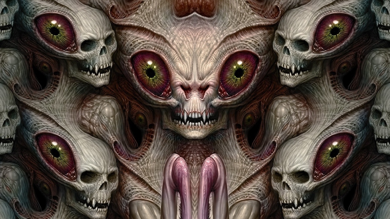 Большие глаза у инопланетян