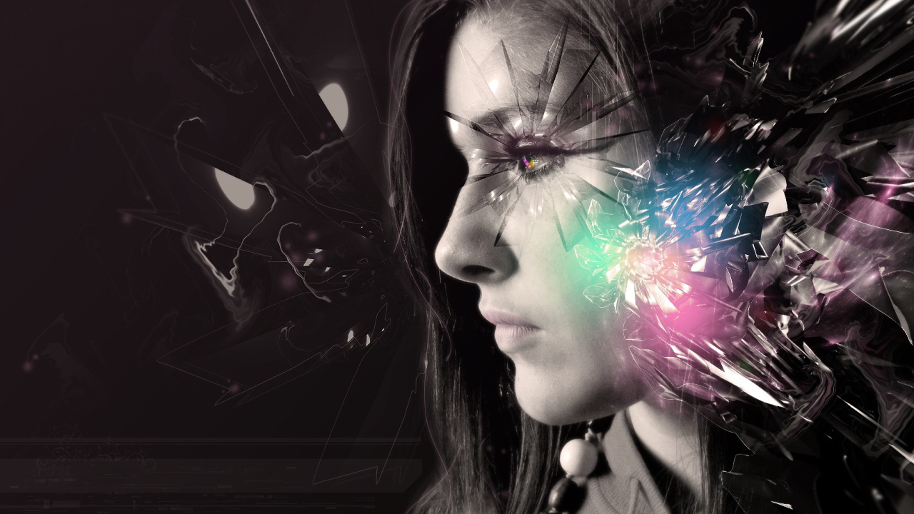 Осколки лица