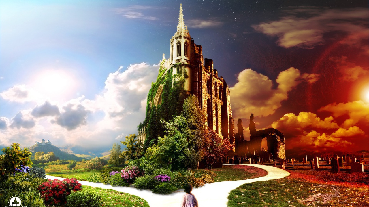 Замок между жизнью и увяданием