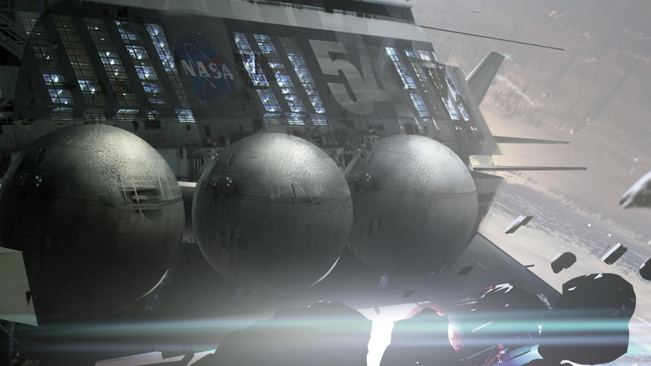 Космический корабль НАСА в будущем