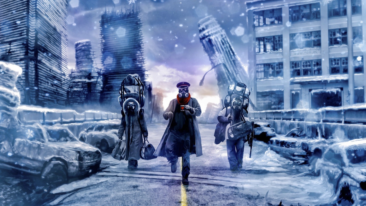 Выжившие после апокалипсиса уходят из города