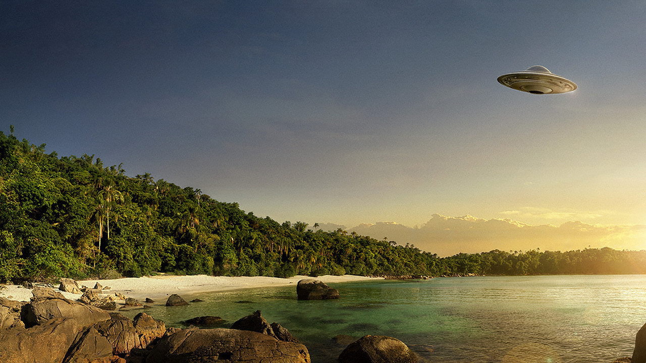 НЛО над озером