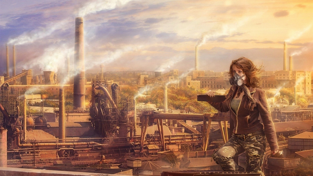 Прогулка по промзоне города будущего