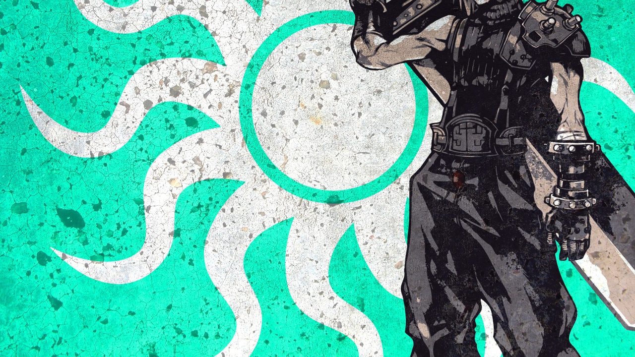 Солдат из игры Cloud Strife