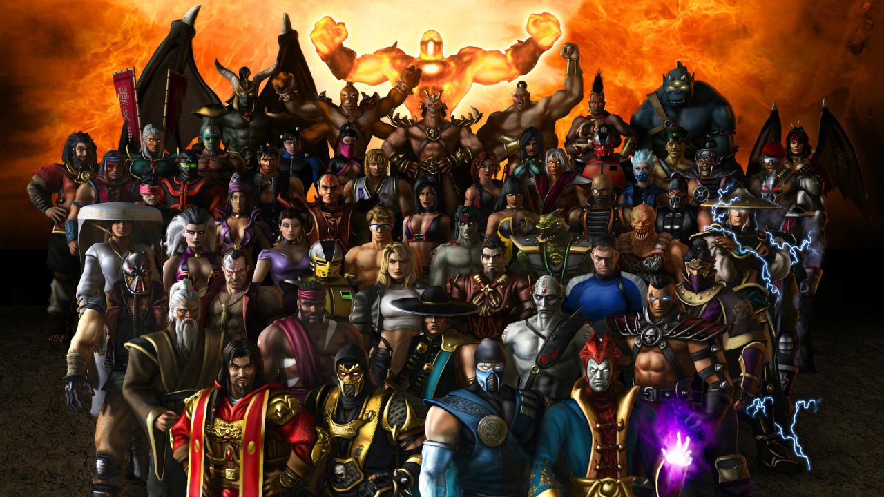 Все персонажи игры Mortal Kombat