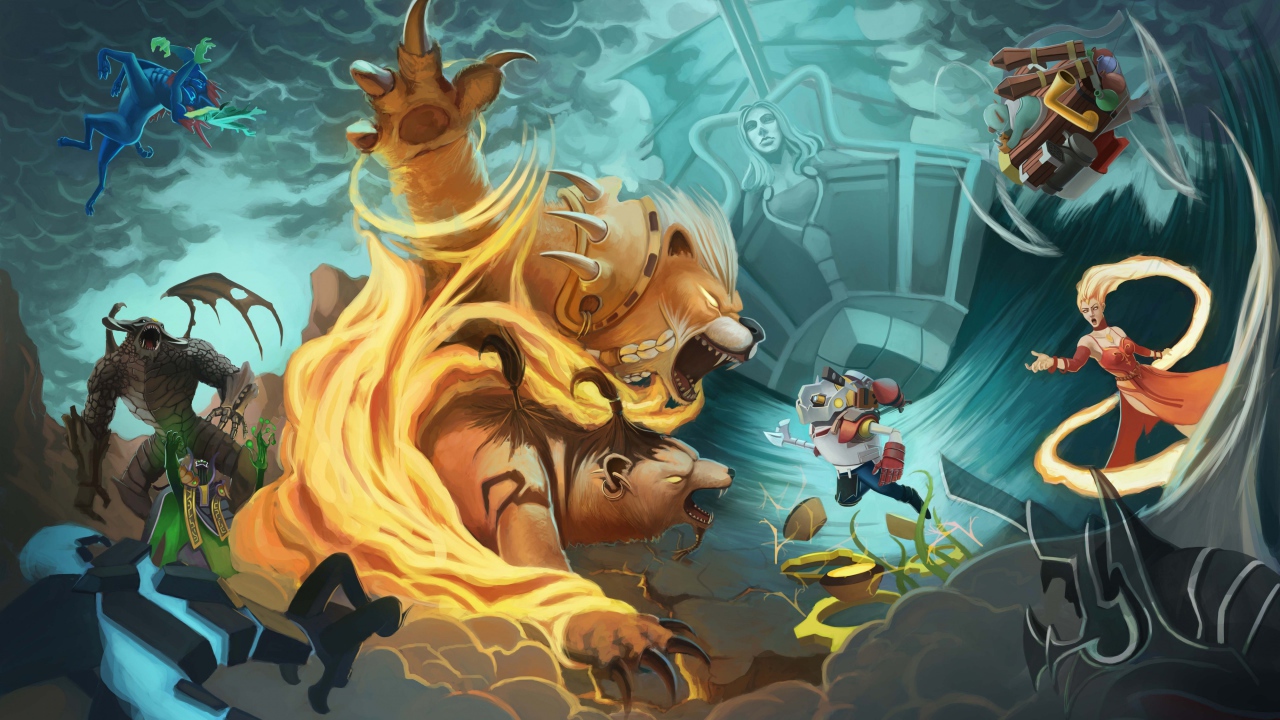 Арт к игре Dota 2